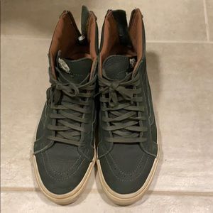 Vans zipper high top men’s 9.5 / women’s 11